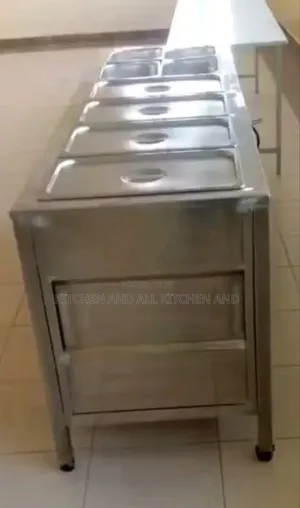 8 Inserts Stainless Steel Food Warmer
