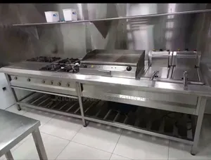 Super Cooker With Fryer ,Hotplate And Burners