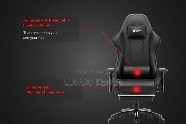 Office Chair : Pu Leather Ergonomic Gaming Office Chair