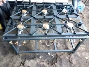 6 Burner Mild Steel Cookers 