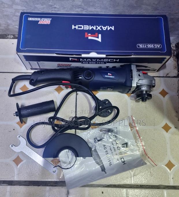 Maxmech Angle Grinder 950w 4.5 Inches - thumbnail 2