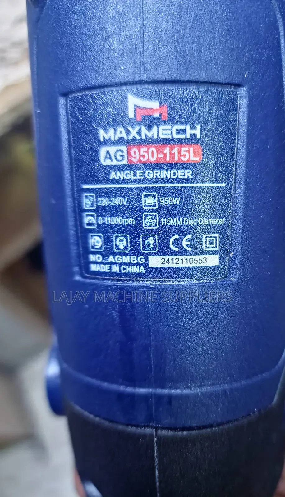 Maxmech Angle Grinder 950w 4.5 Inches
