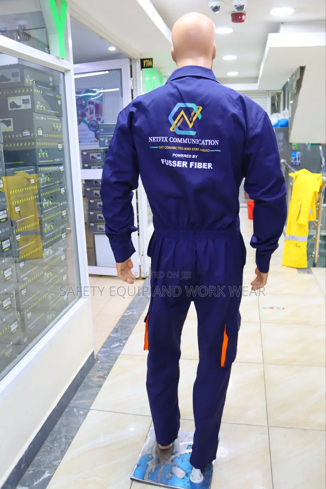 Back Branded Cargo Overall