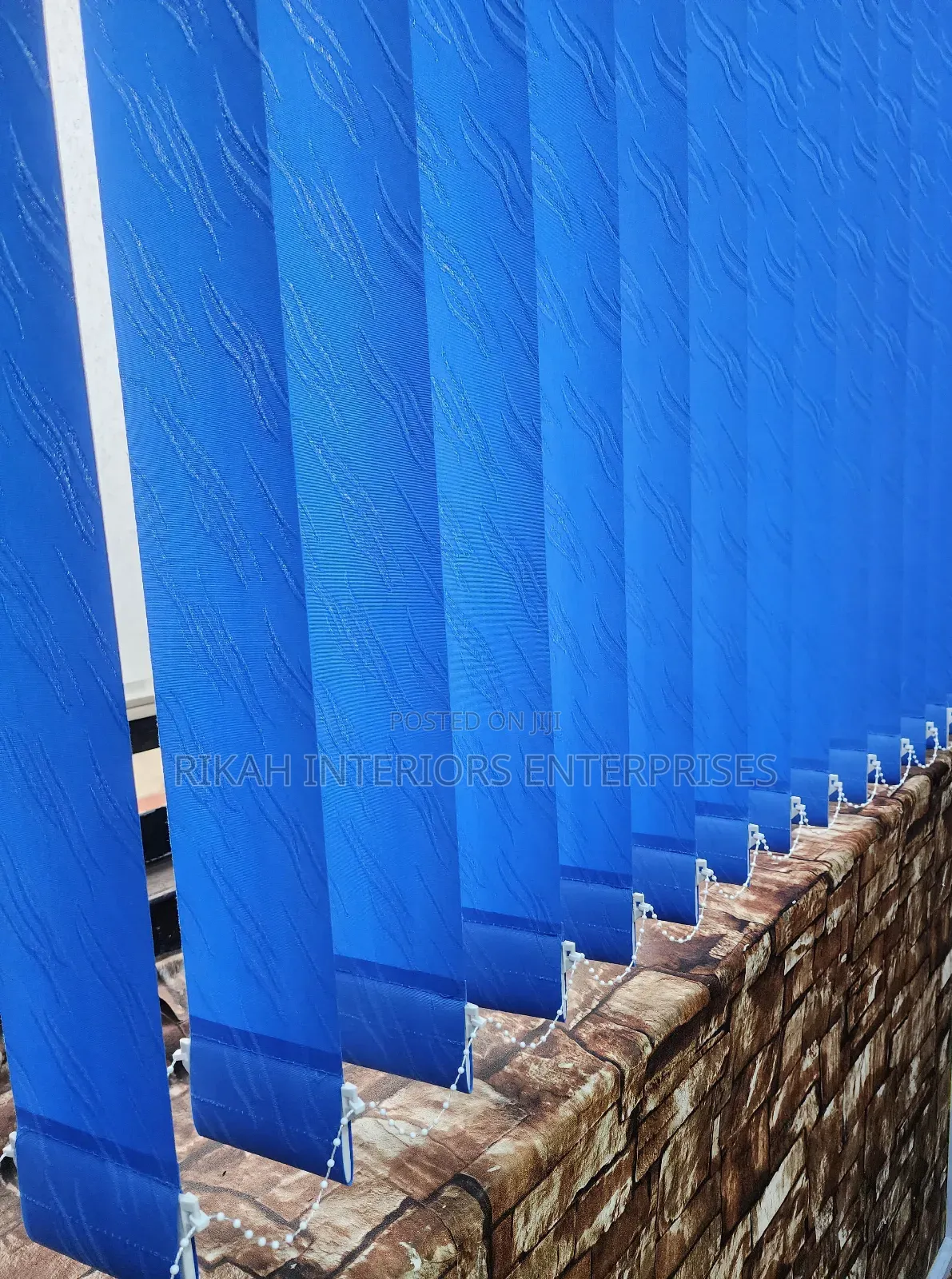 Blue Office Blinds