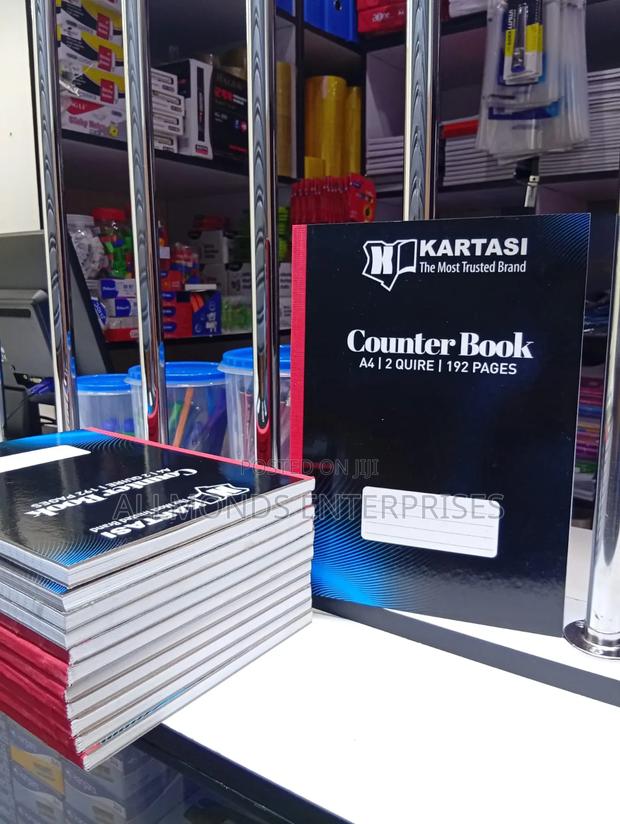 2 Quire Counter Book 192 Pages- Kartasi - main view