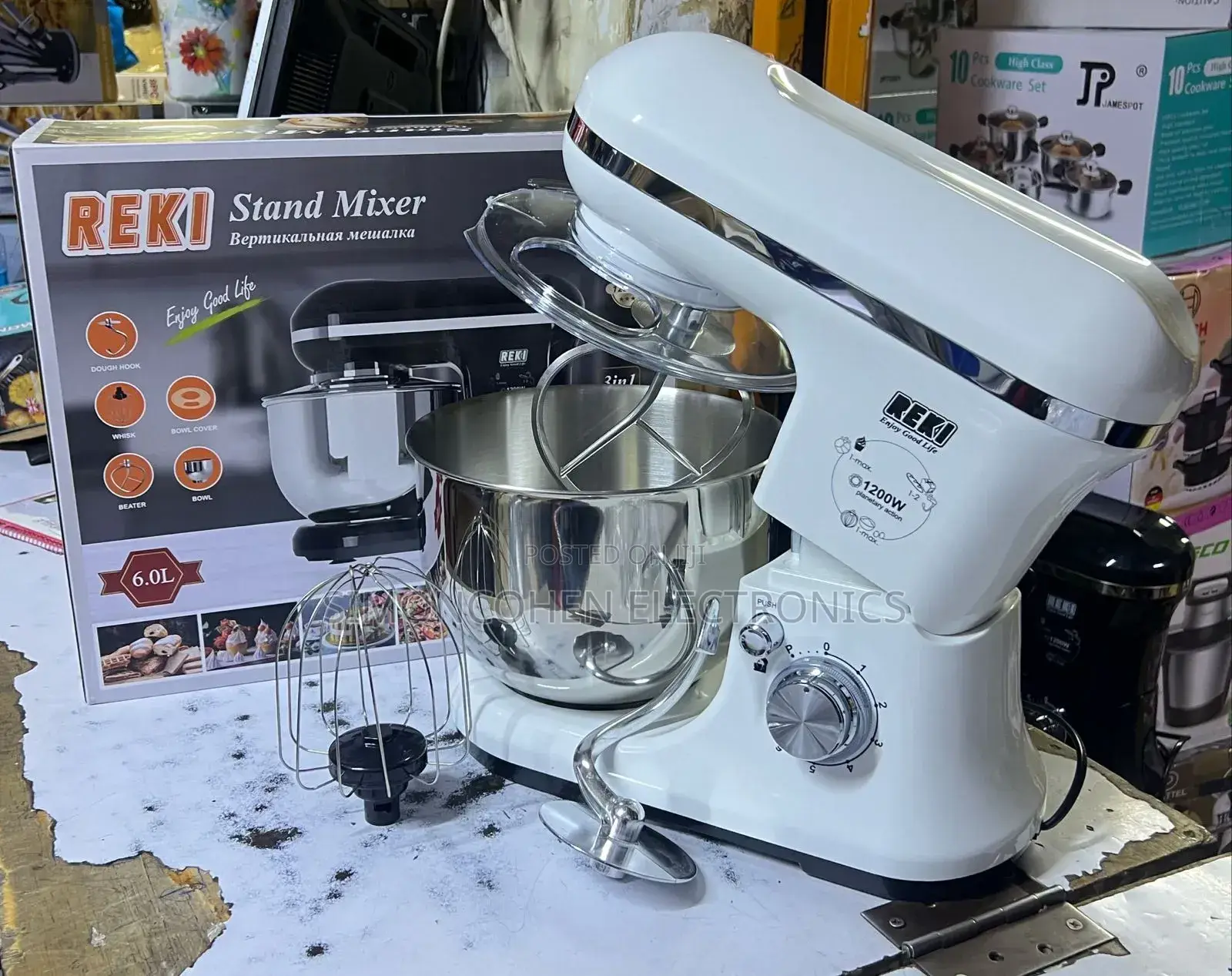 Reki 6l Stand Mixer