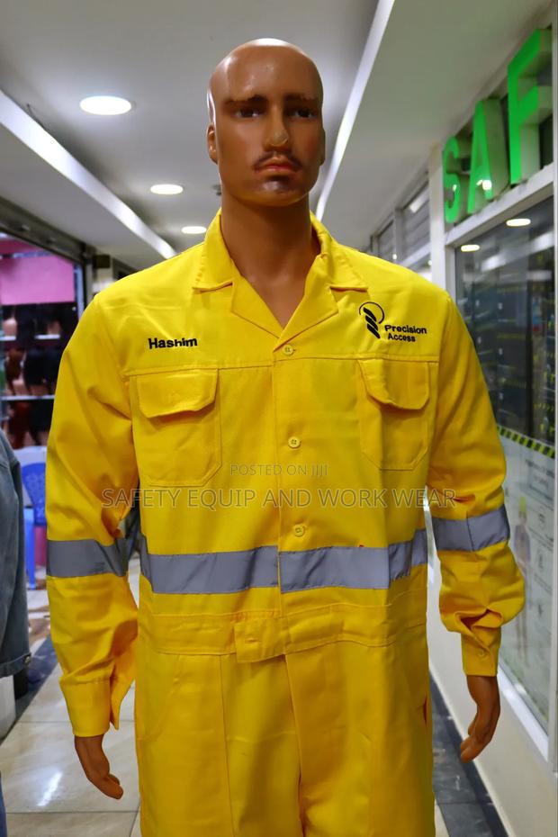 Yellow Reflective Branded Overall