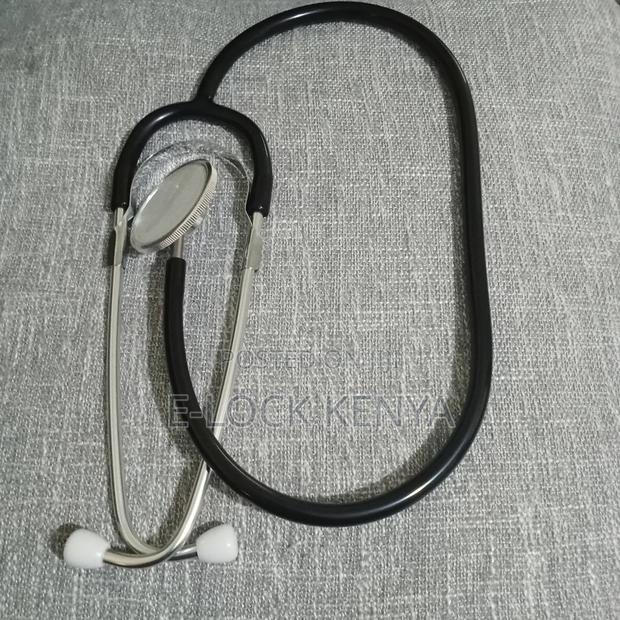 Stethoscope With Black Tube