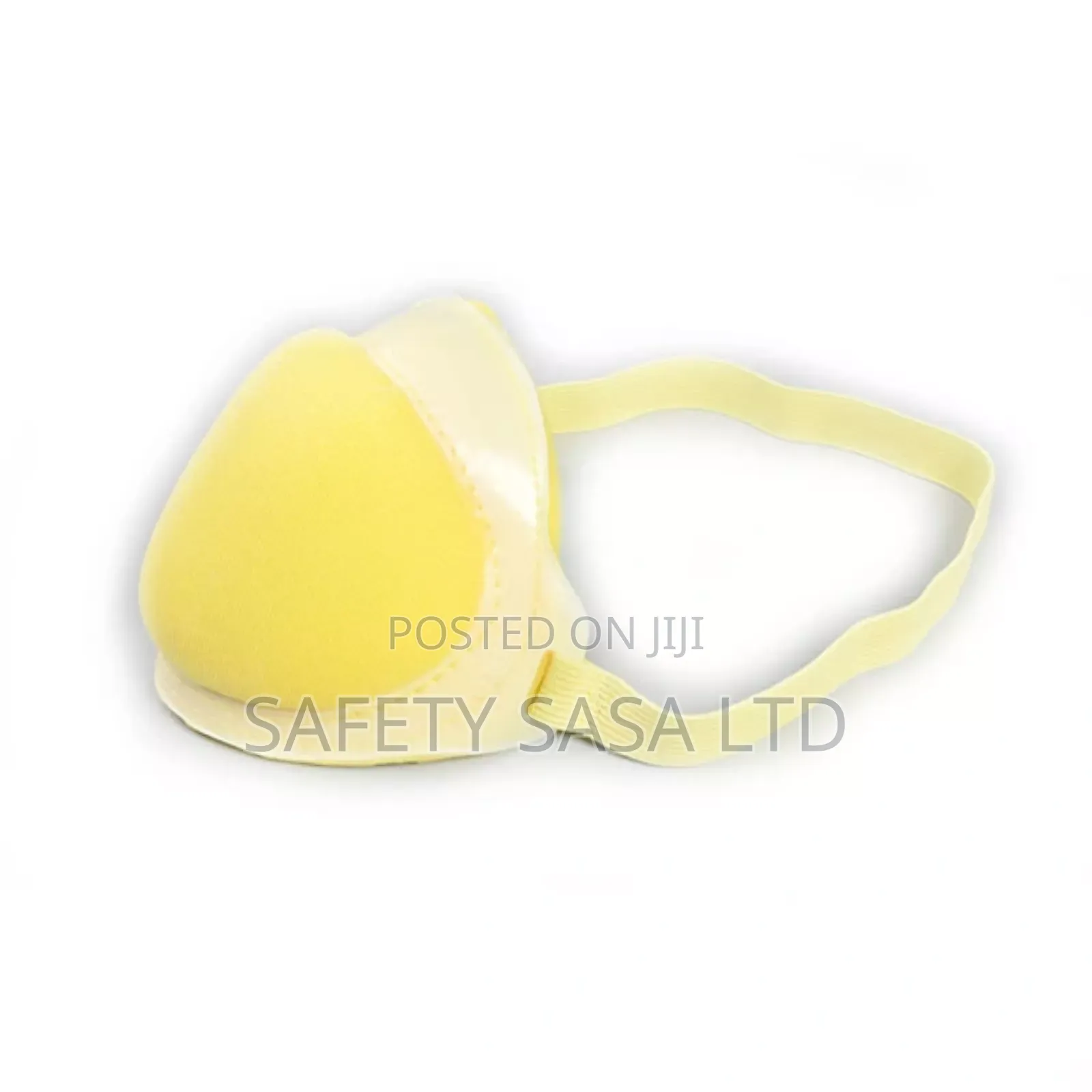 Yellow Washable Sponge Mask