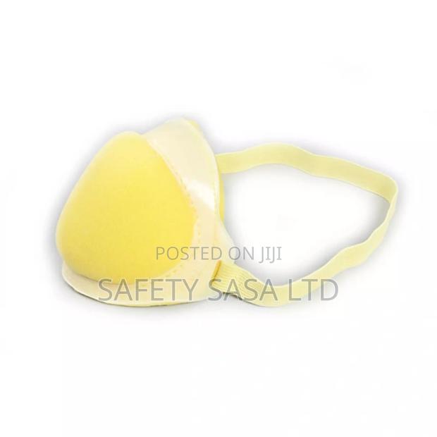 Yellow Washable Sponge Mask - thumbnail 3