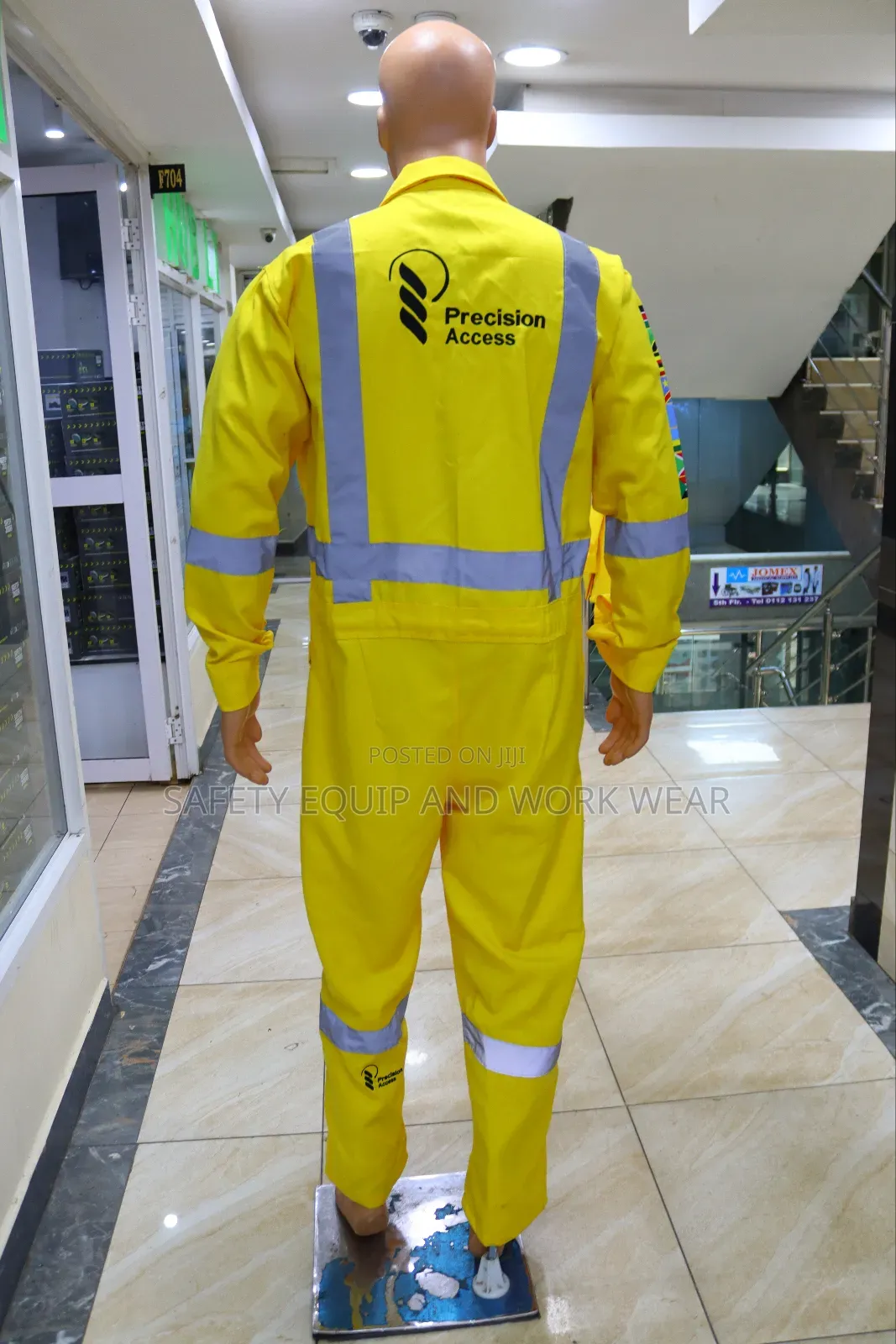 Reflective Yellow Overall