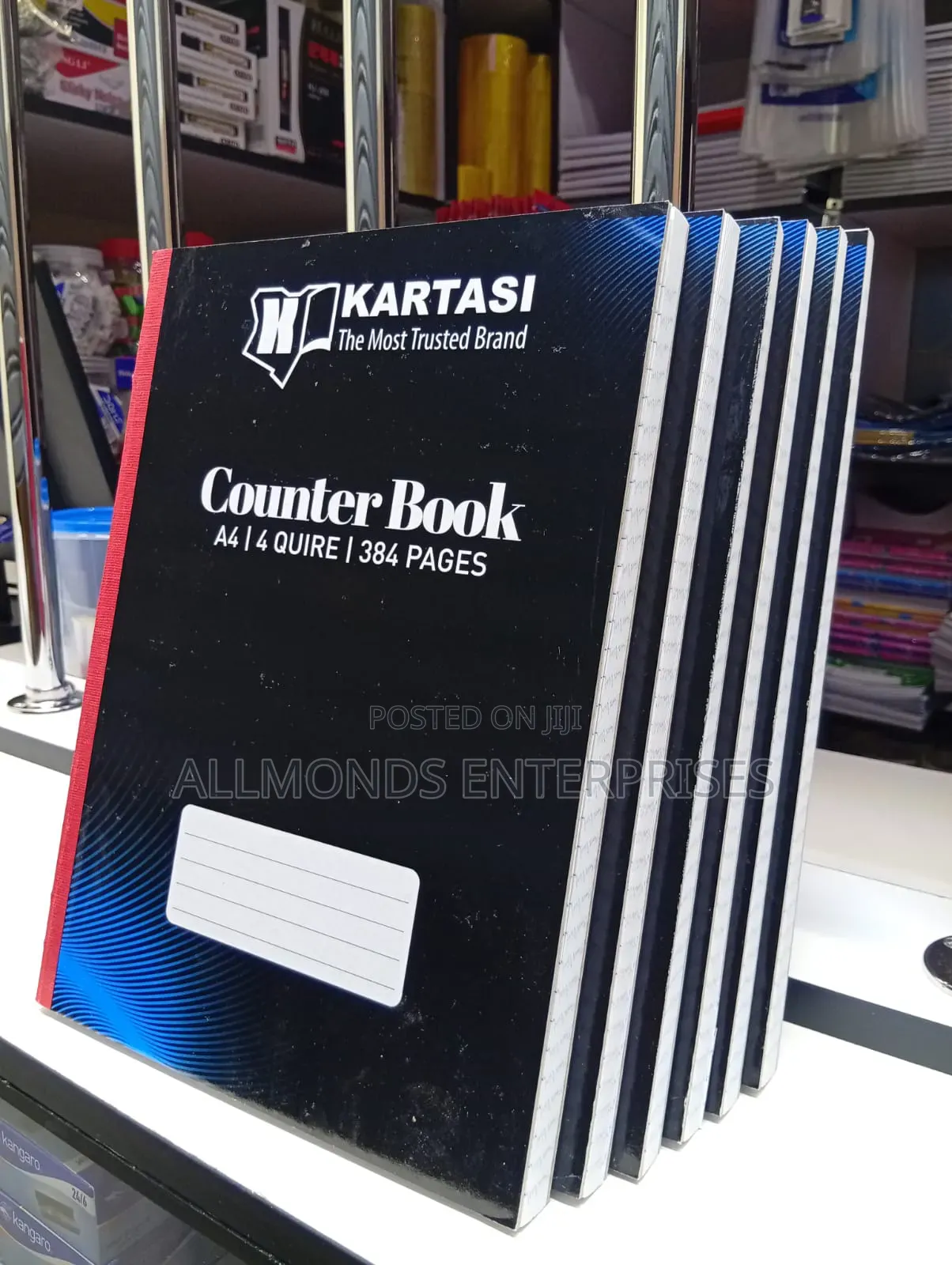 4 Quire Counter Book 384 Pages- Kartasi