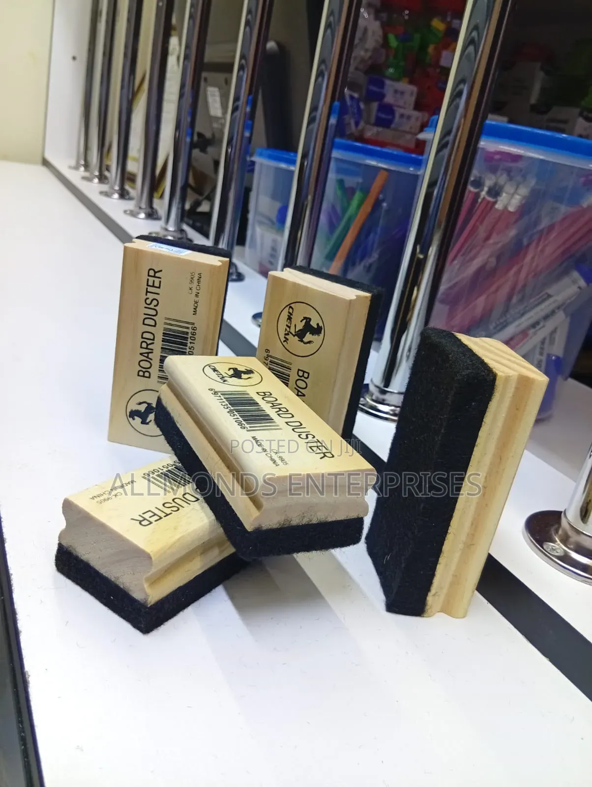 Wooden Blackboard Duster- Chetak- {10cm by 4cm}