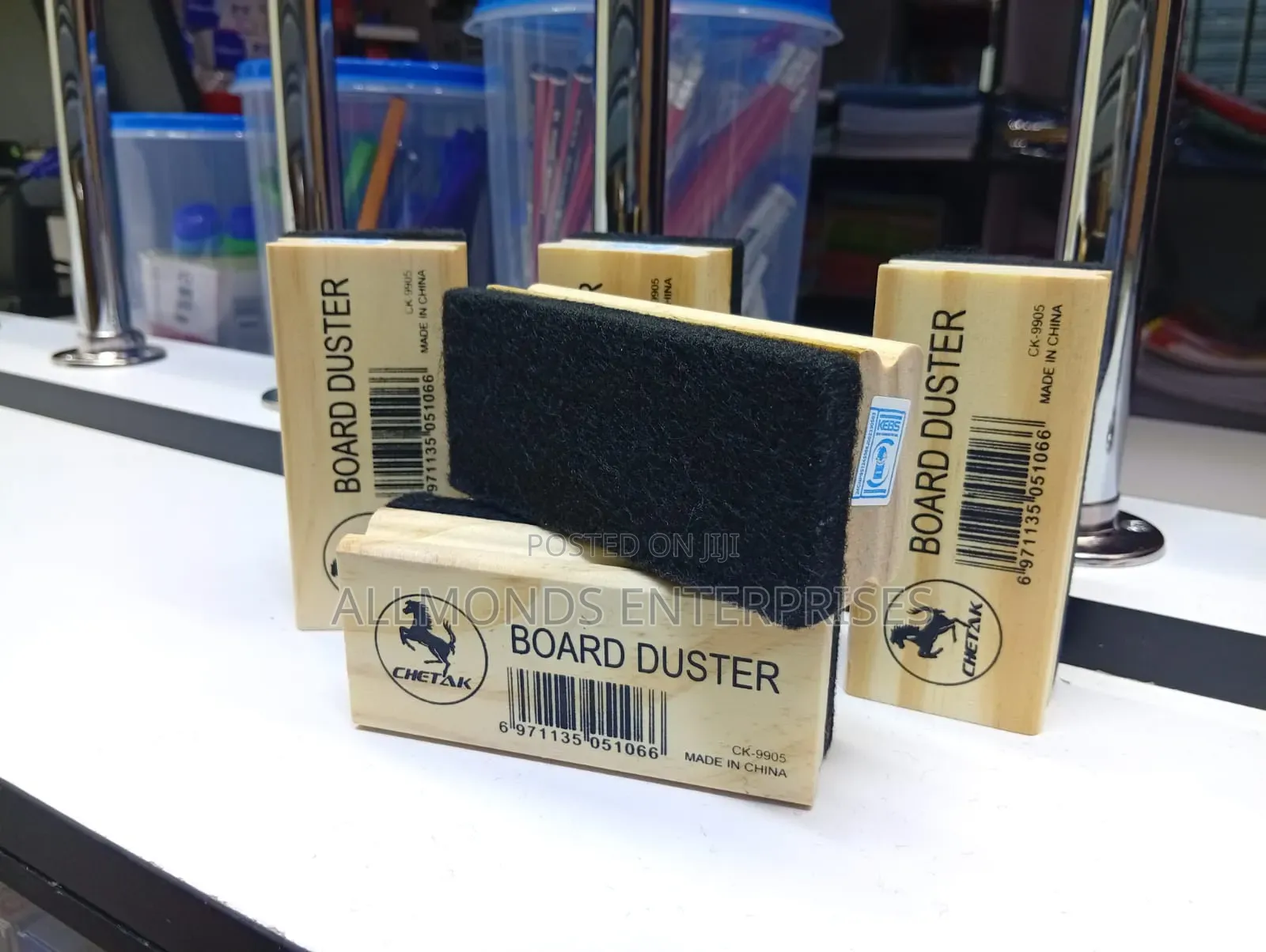 Wooden Blackboard Duster- Chetak- {10cm by 4cm}