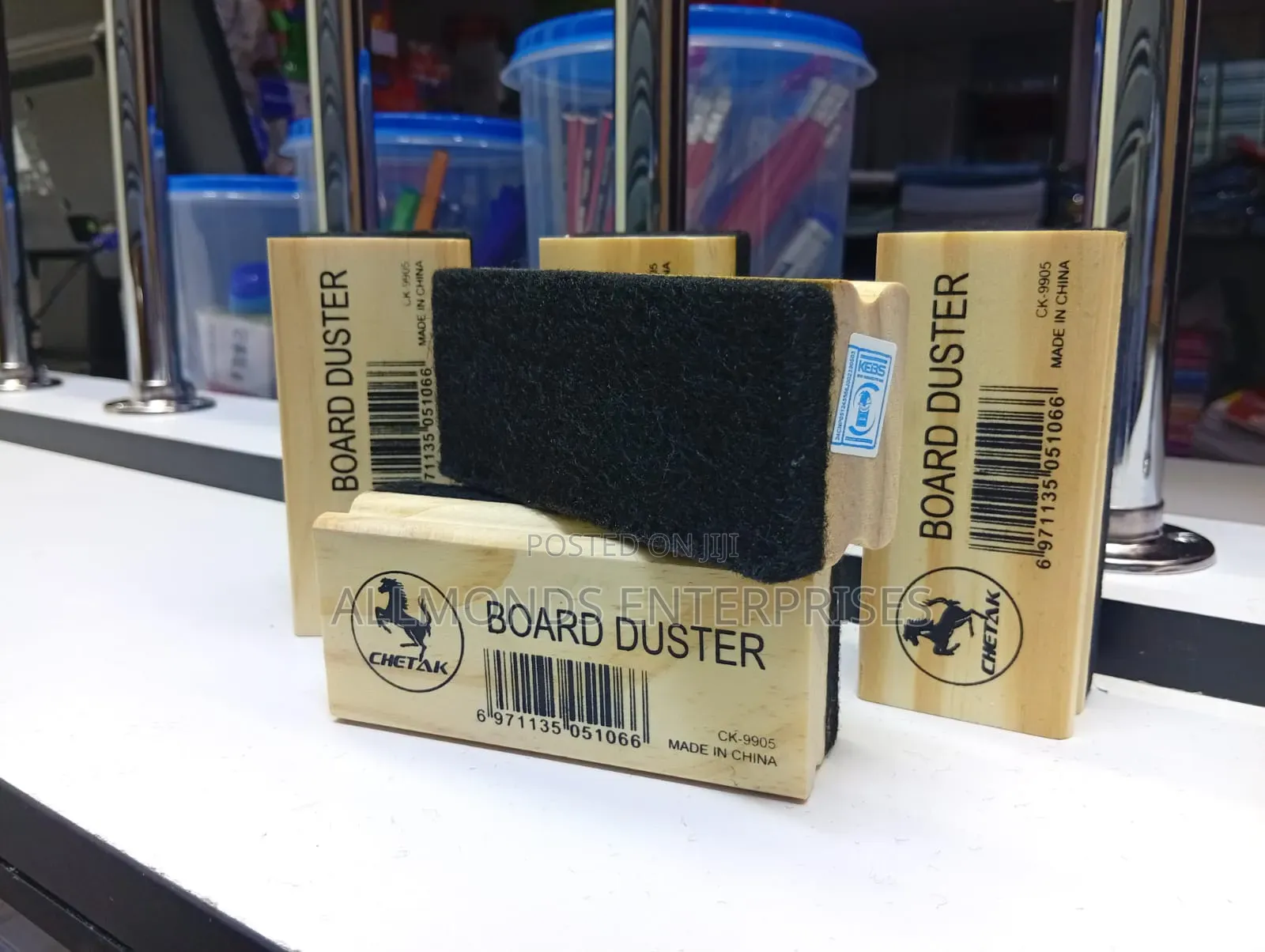 Wooden Blackboard Duster- Chetak- {10cm by 4cm}