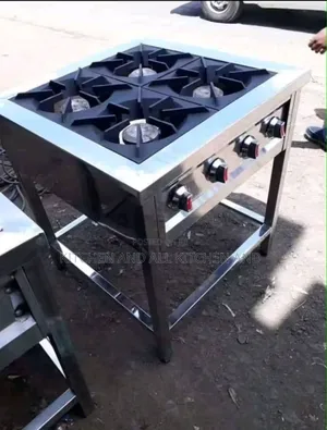 Ideal 4burner Stainless Steel Gas Cooker