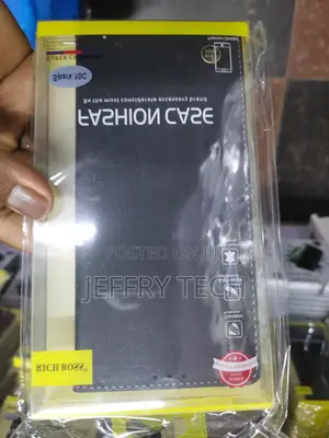 Greyka Tecno Spark 10c Richboss Flip Leather Case -Black
