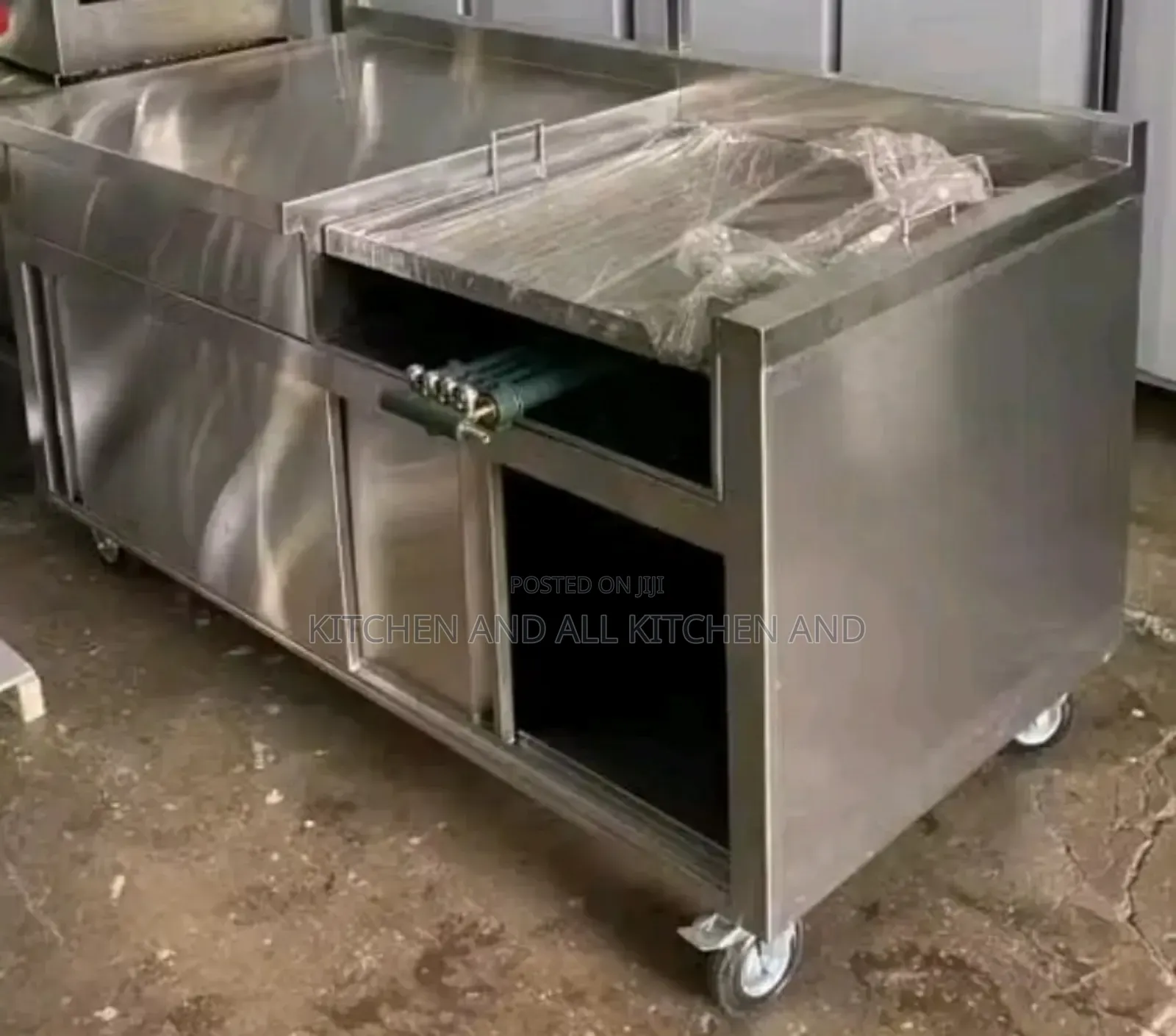 Stainless Steel Counter Top Cabinet