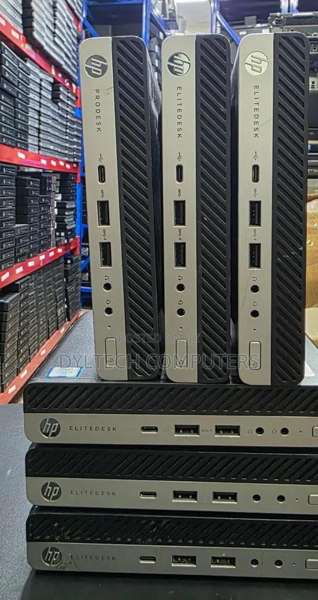 Desktop Computer HP ProDesk 600 G3 8GB Intel Core I5 SSD 256GB - main view