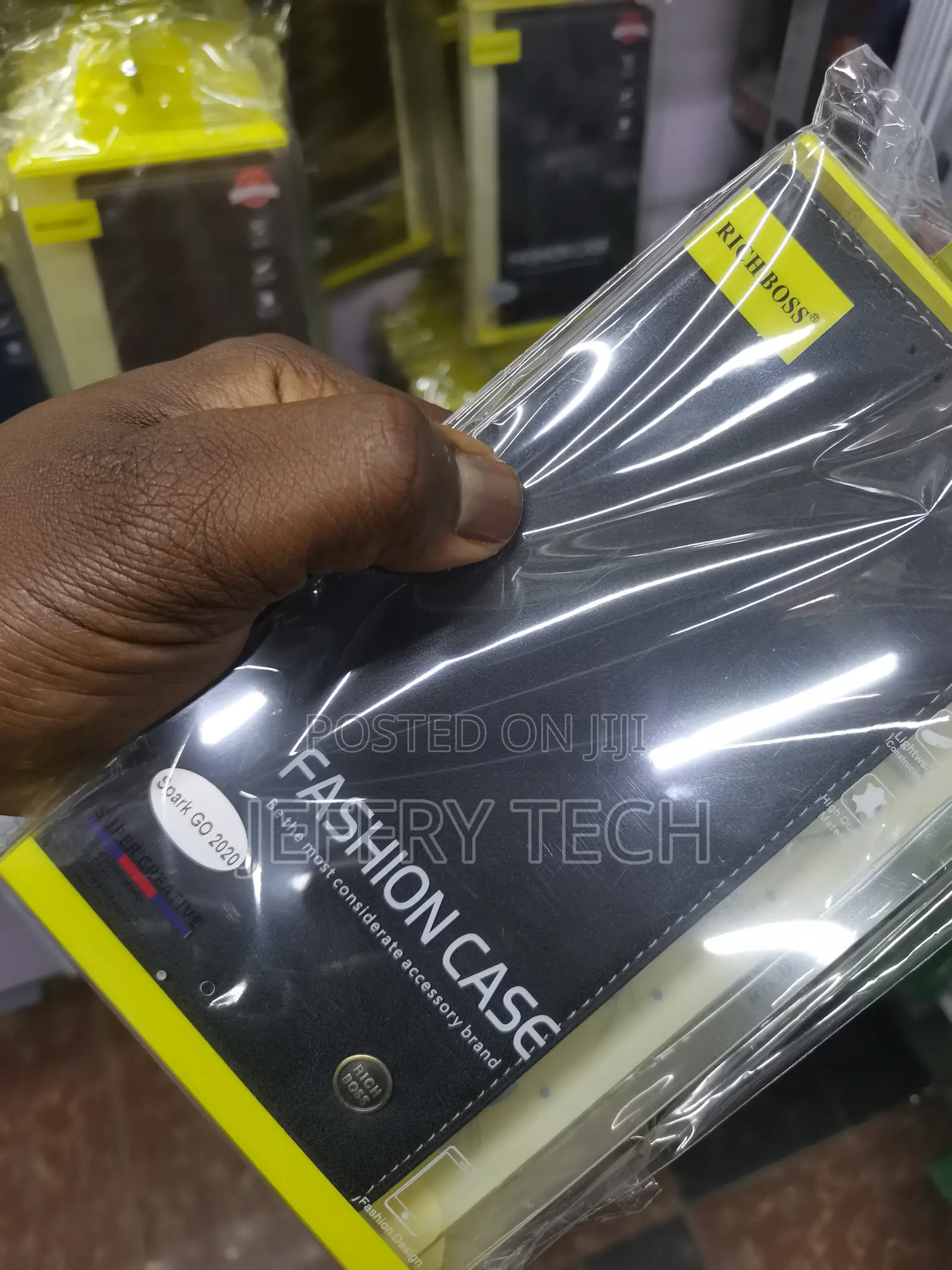 Smartbuy Flip Cover for Tecno Spark Go (2020) Richboss Case