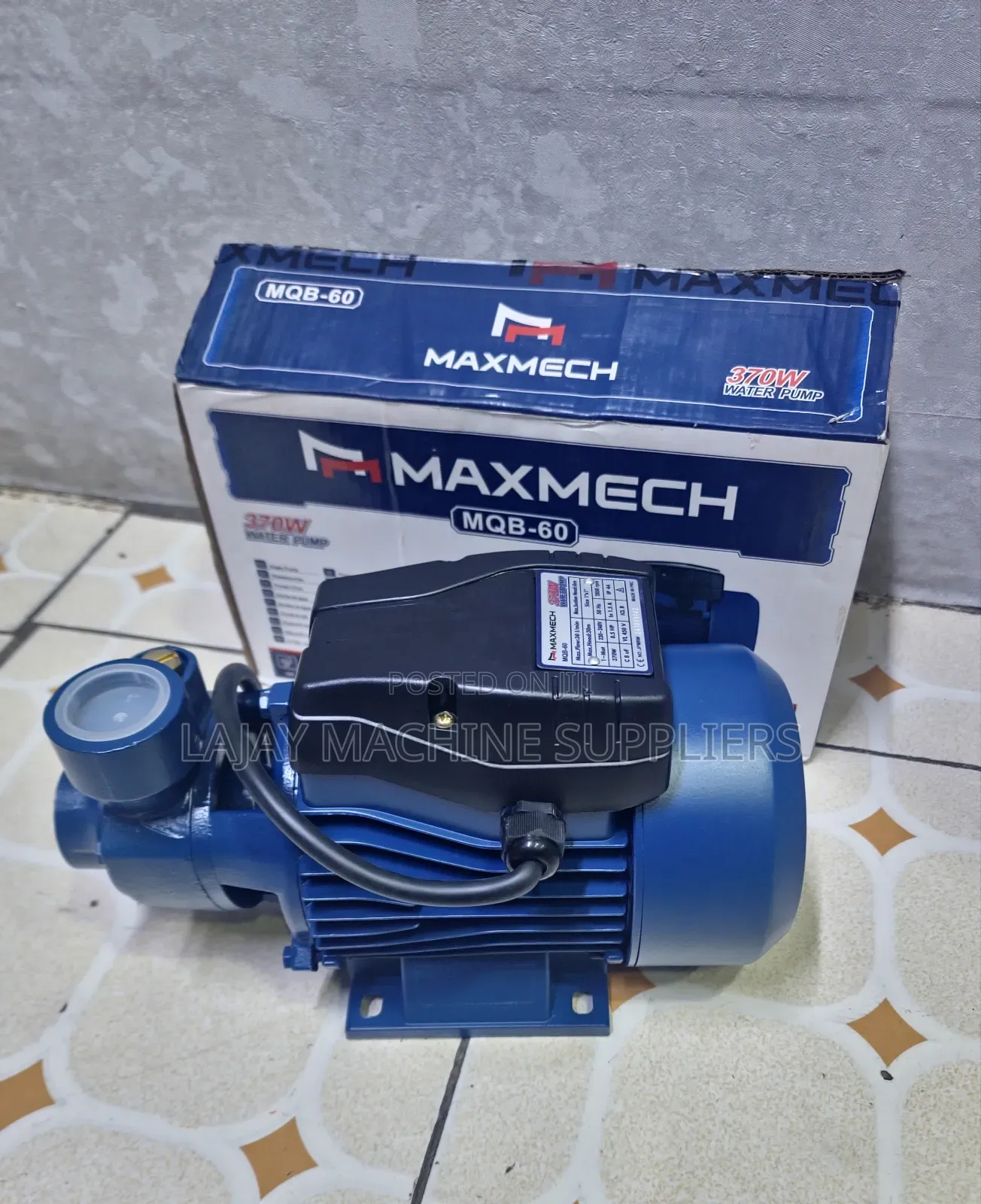 Maxmech Booster Pump 0.5hp 
30m