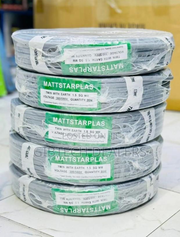 1.5mm Twin Earth Cable Mattsarplas - main view