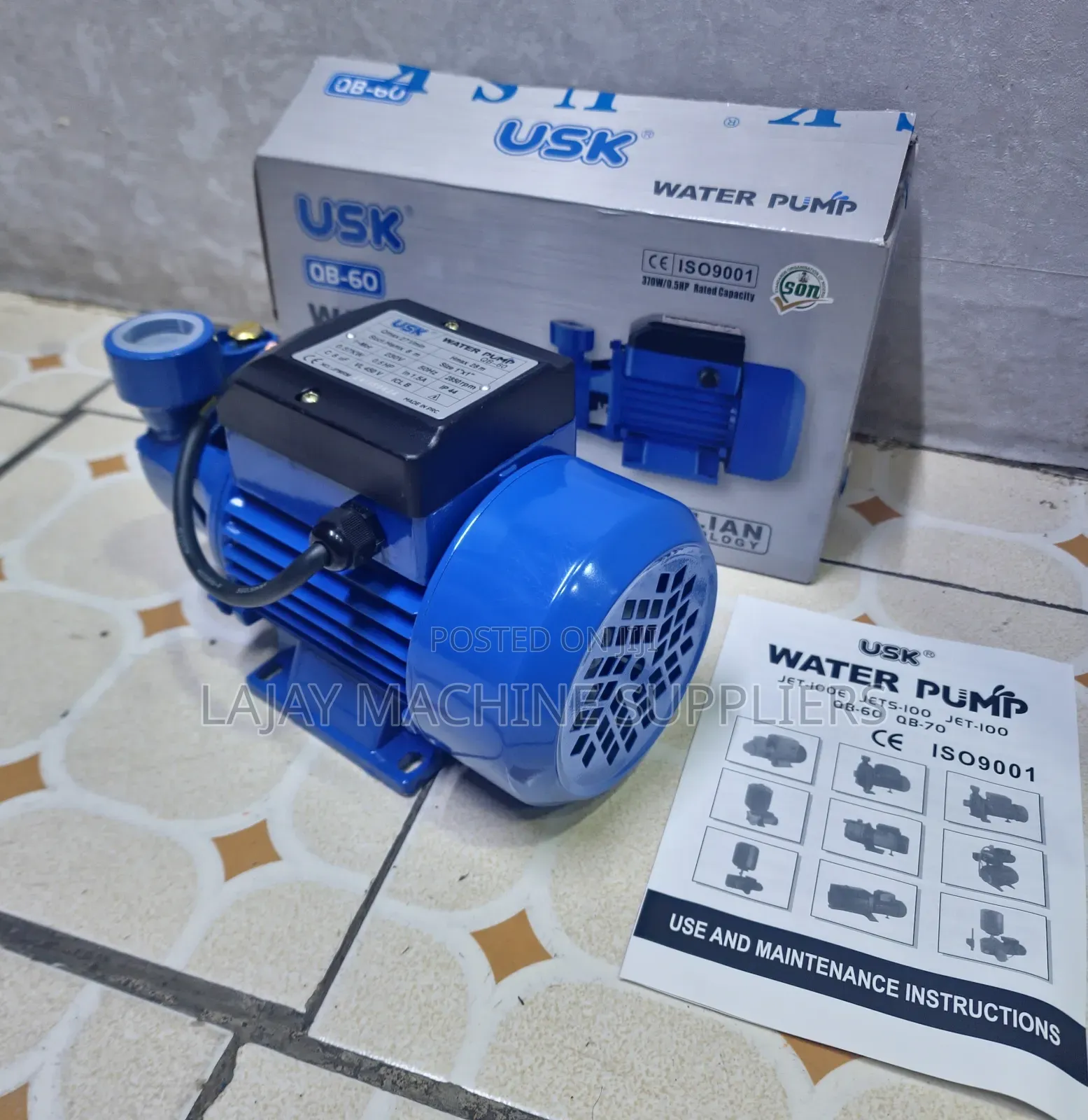 Usk Italy Booster Pump 0.5hp 28m