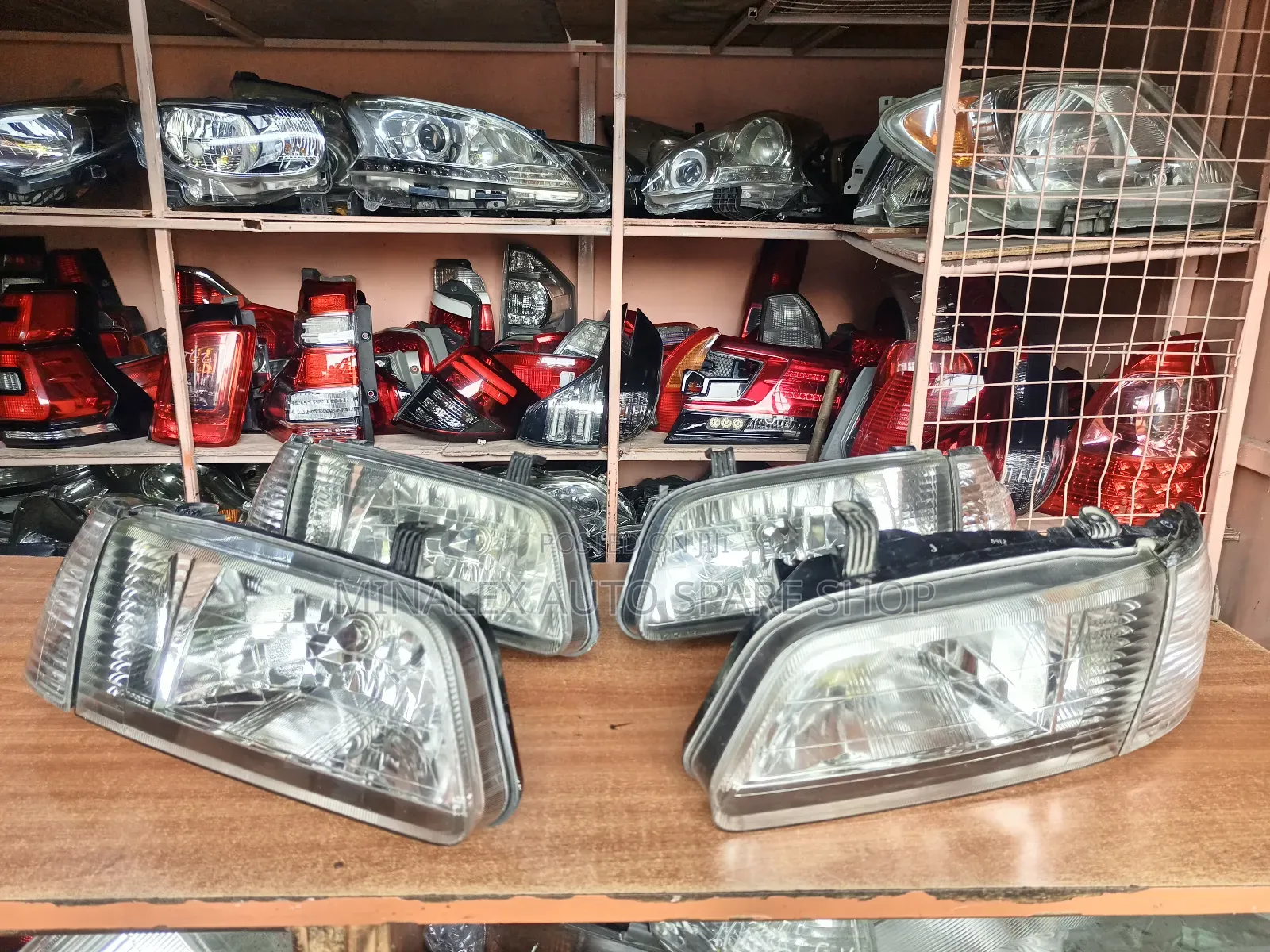 B15 Complete Set Of Headlights And Cornerlights;4pcs