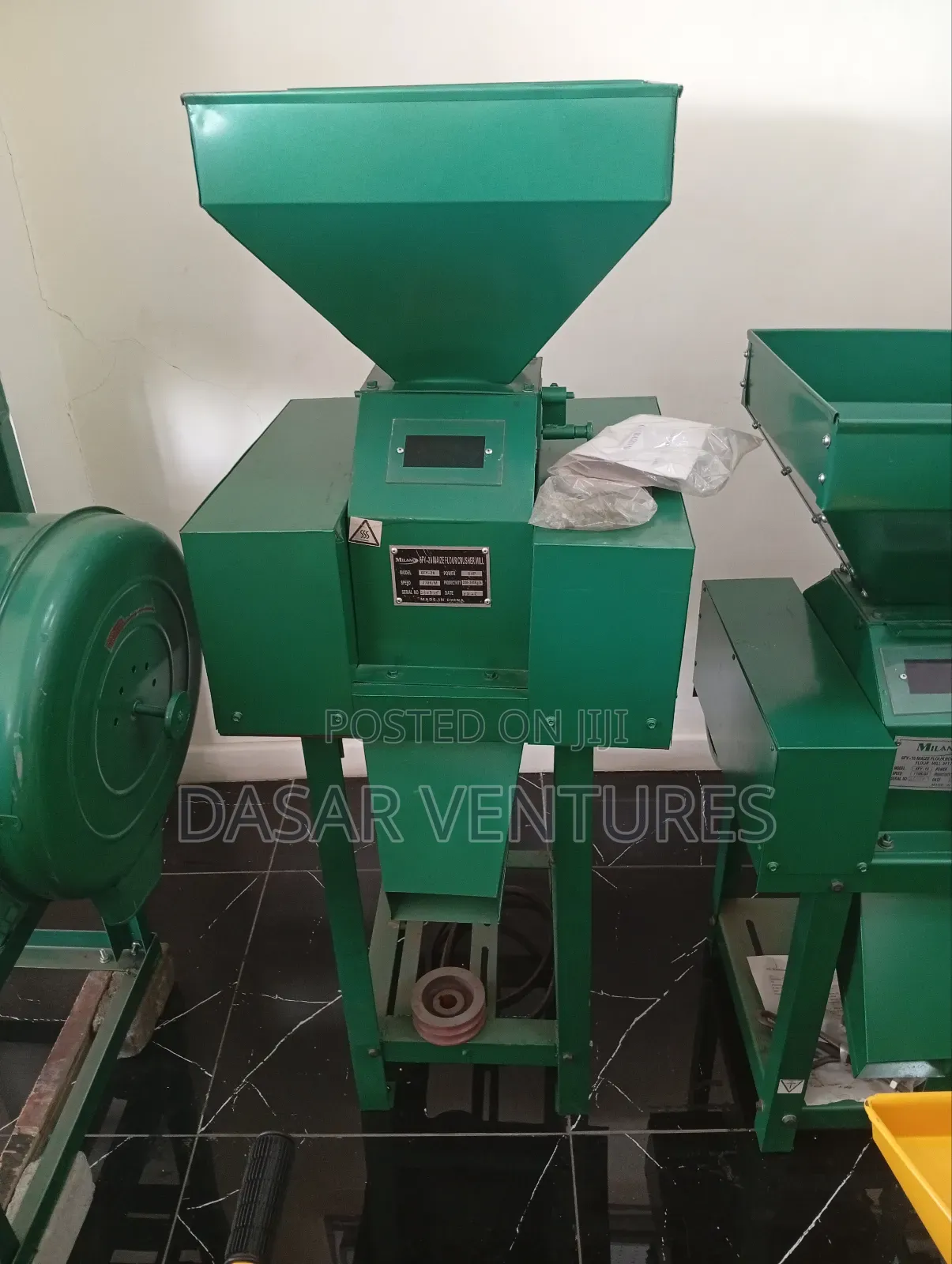 Maize Roller Mill / Posho Mill And Crusher 400kgs Per Hr