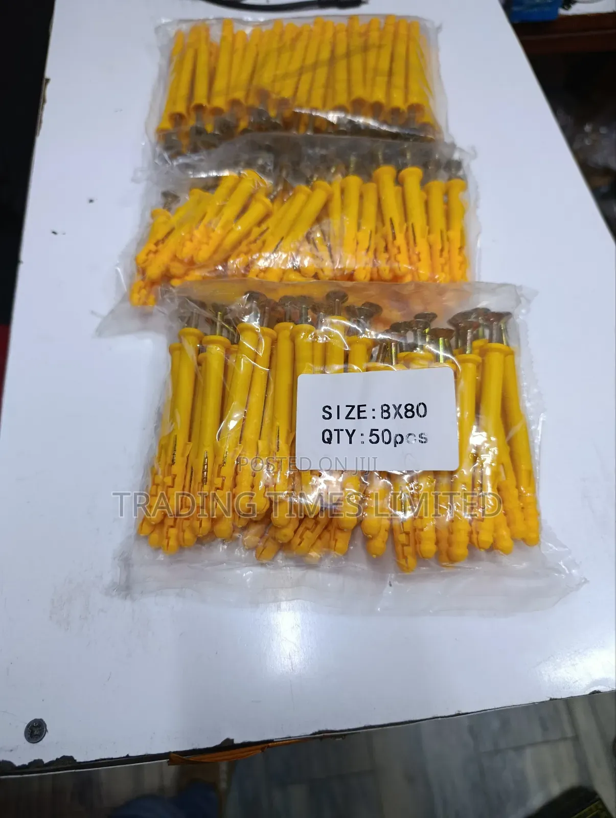 M8×80 Expansion Screws With Wall Plug