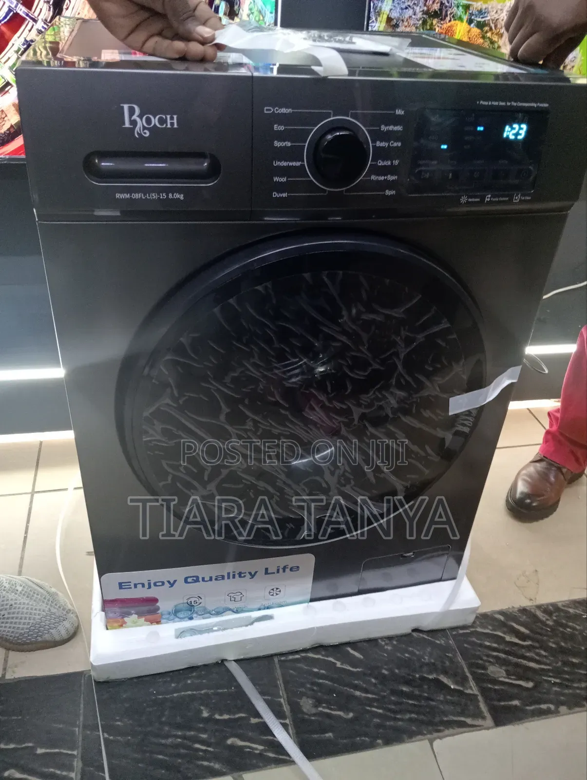 Roch 8kg Front Load Automatic Washing Machine 1200rpm