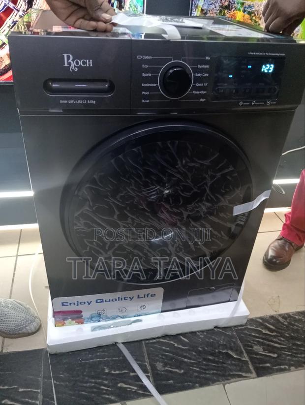 Roch 8kg Front Load Automatic Washing Machine 1200rpm - thumbnail 2