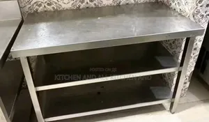 Commercial Stainless Steel Kitchen Corner Table