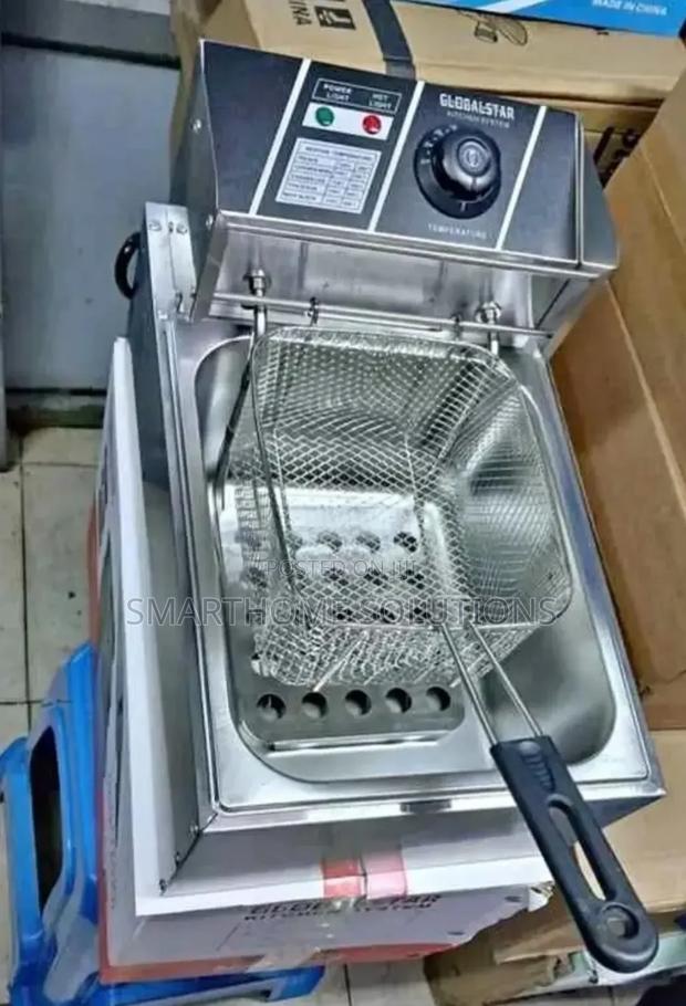 Single Fryer 6 Litre Single Deep Fryer Nunix
