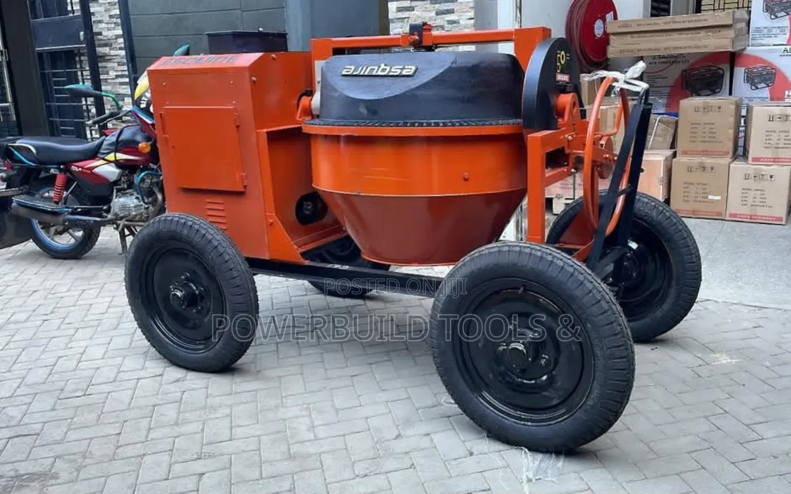 Esquire Indian Concrete Mixer 6.5hp Engine Kirloskar Engine