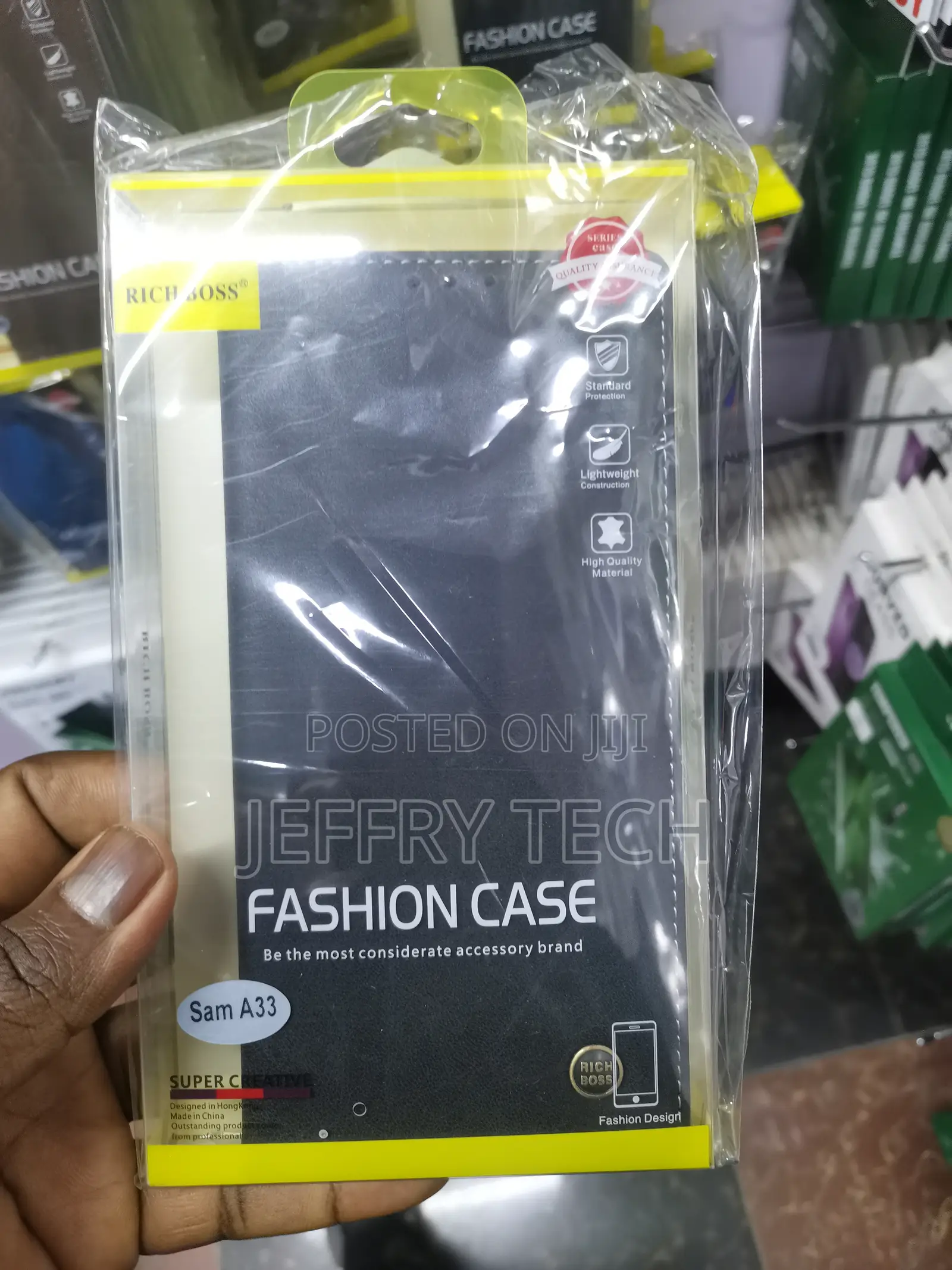 Synthetic Samsung Galaxy A33 Rich Boss Leather Case