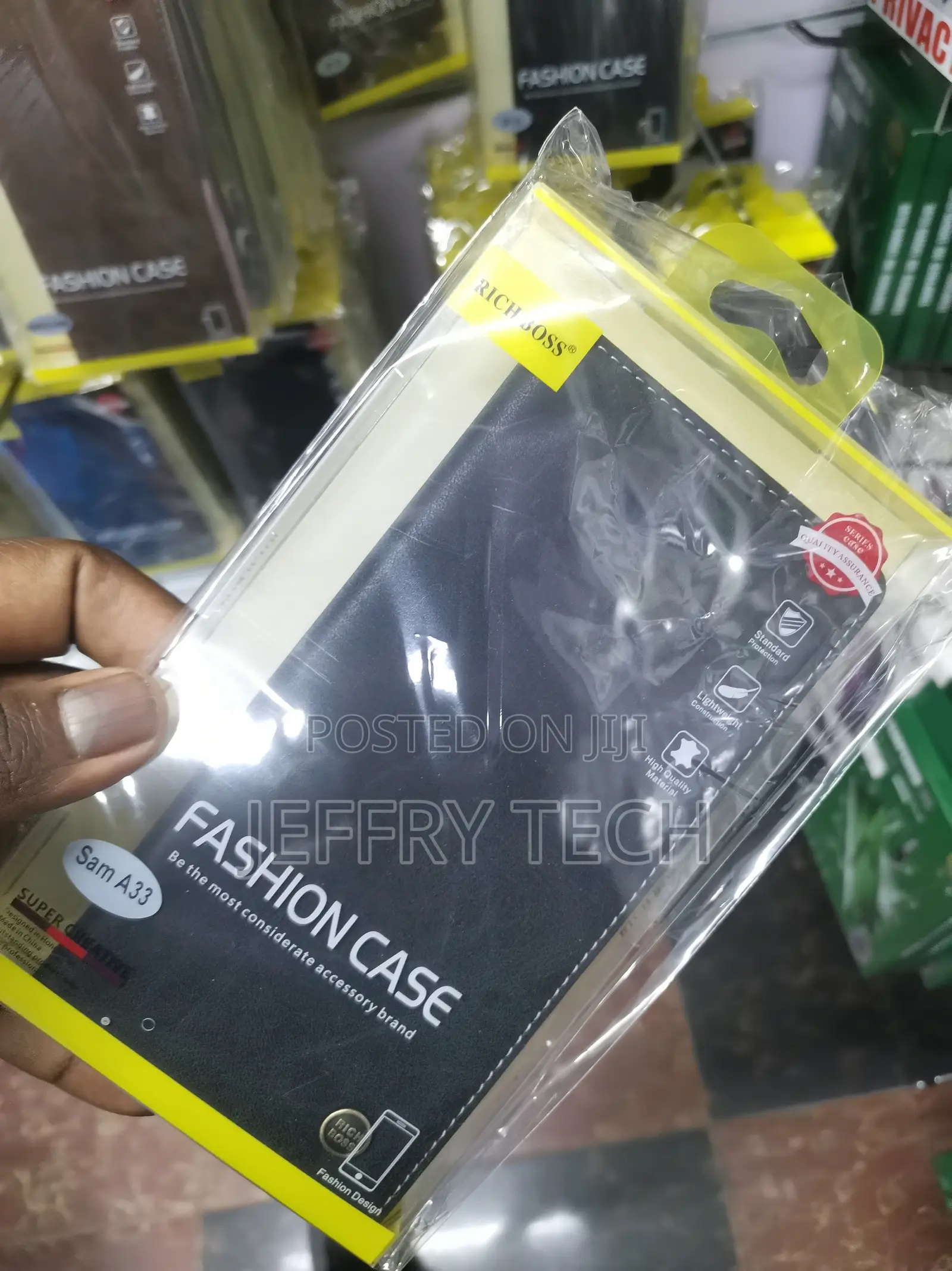 Synthetic Samsung Galaxy A33 Rich Boss Leather Case