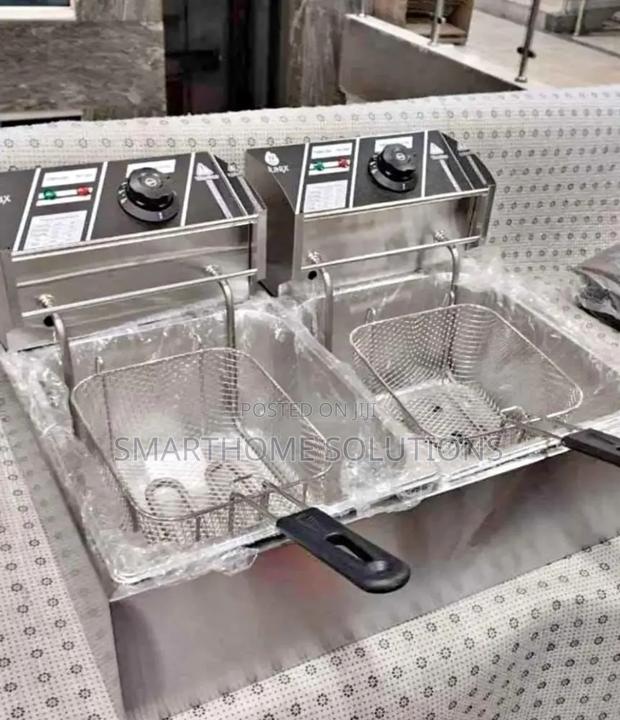 Nunix 6l+6l Double Electric Chips, Chicken Deep Fryer