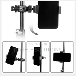 Quick Release Clamp Phone Mount Travel Holder Stand