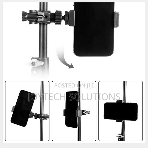 Quick Release Clamp Phone Mount Travel Holder Stand - thumbnail 2