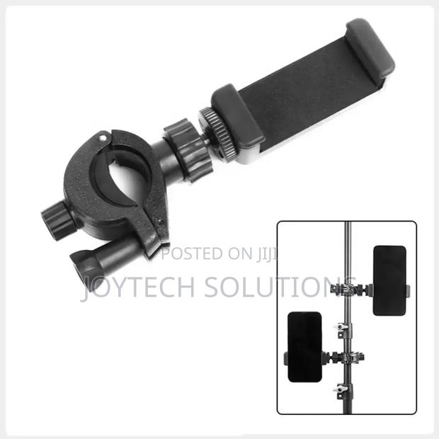 Quick Release Clamp Phone Mount Travel Holder Stand - thumbnail 3