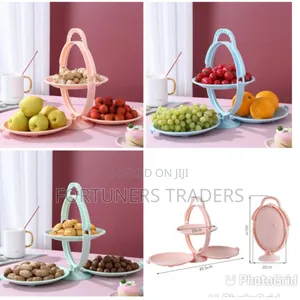 2 Layer Folding Dessert Plate