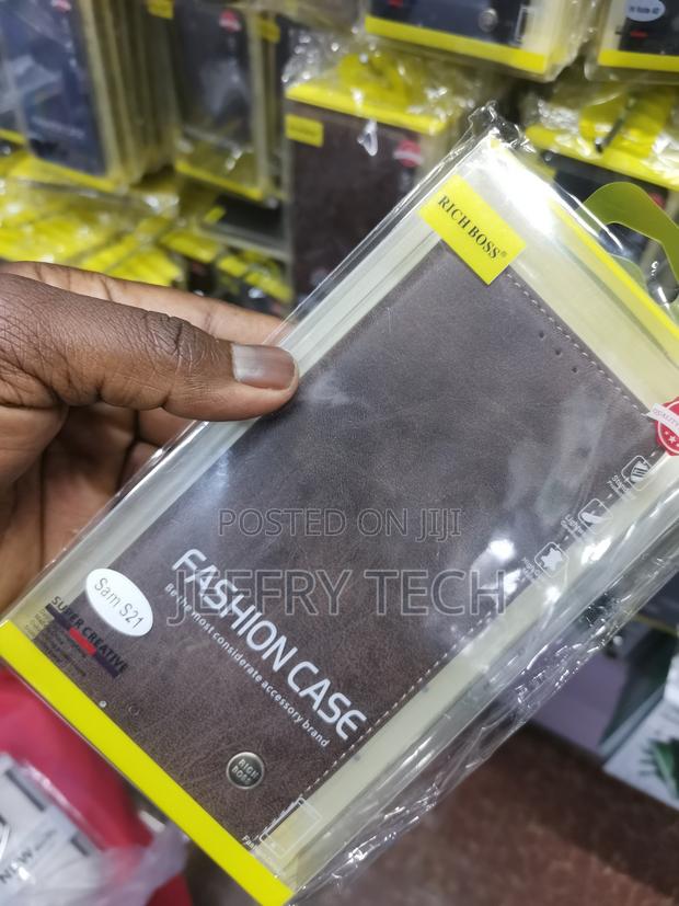 Atter Rich Boss Flip Cover Leather Case for Samsung S21 - main view