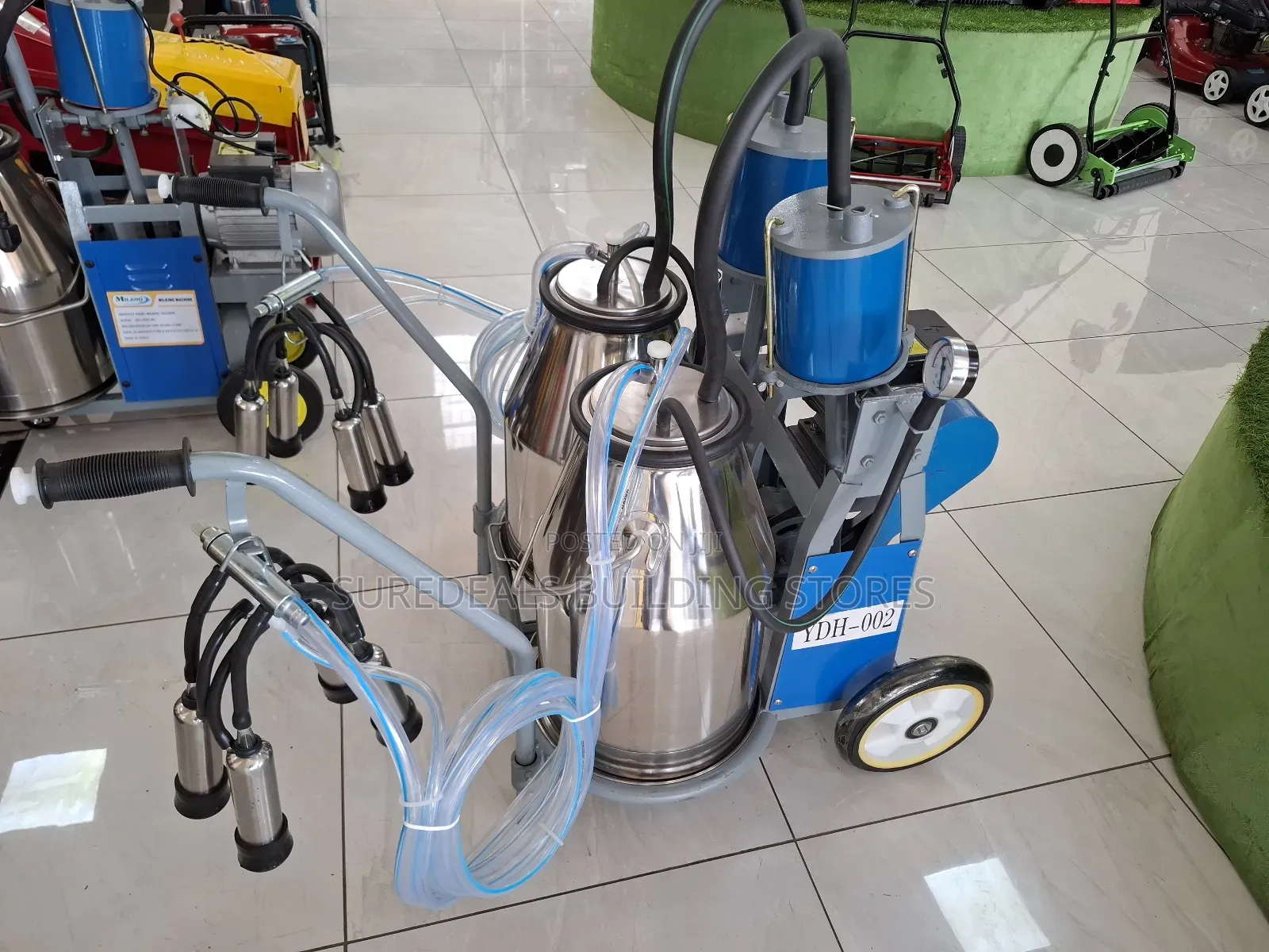 Ydh002 Milano Italy Milking Machine Double Barrel.
