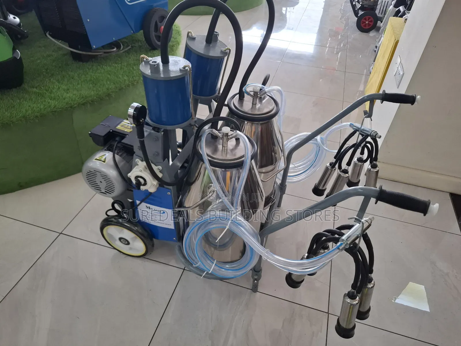 Ydh002 Milano Italy Milking Machine Double Barrel.
