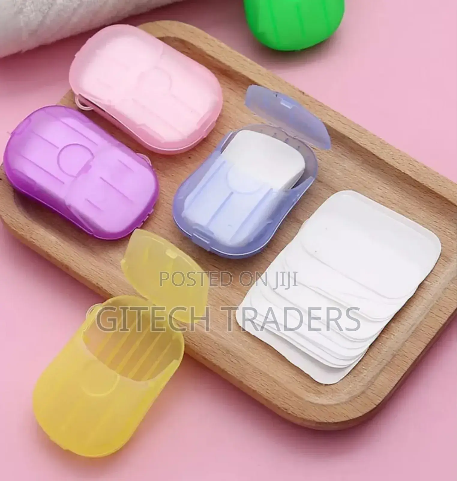 *20pcs Disposable Soap Paper Travel Soap Paper