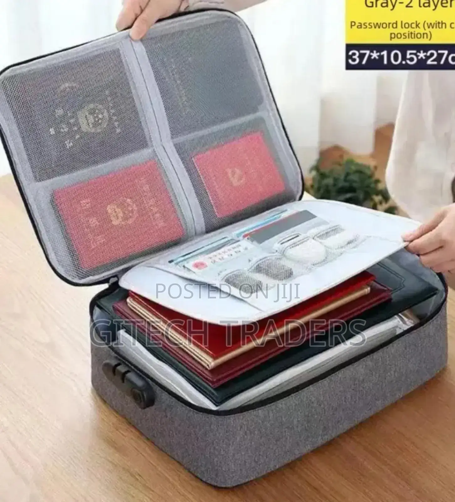 Fireproof/Water Resistant Documents Organizer