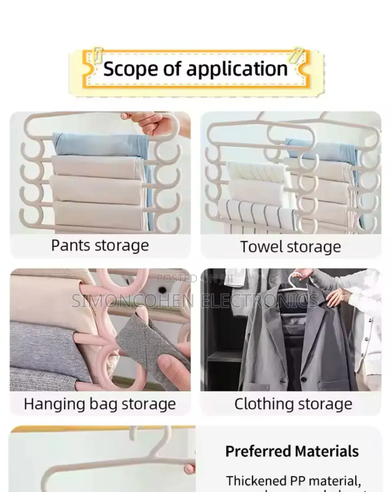 Heavy Duty Multilayer Trousers Hanger