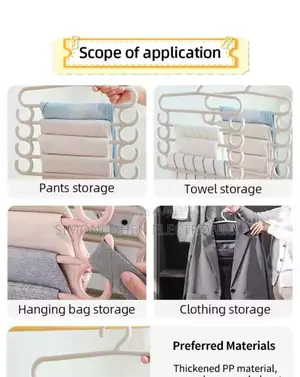 Heavy Duty Multilayer Trousers Hanger