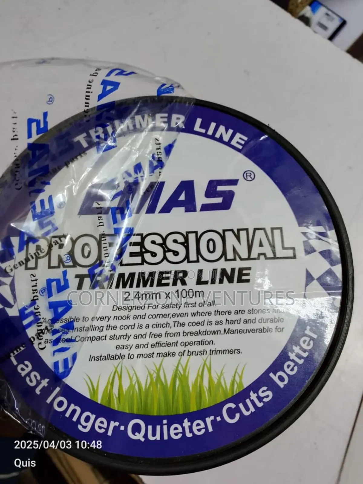 2.4mm 100 Trimmer Line, Brush Cutter Line